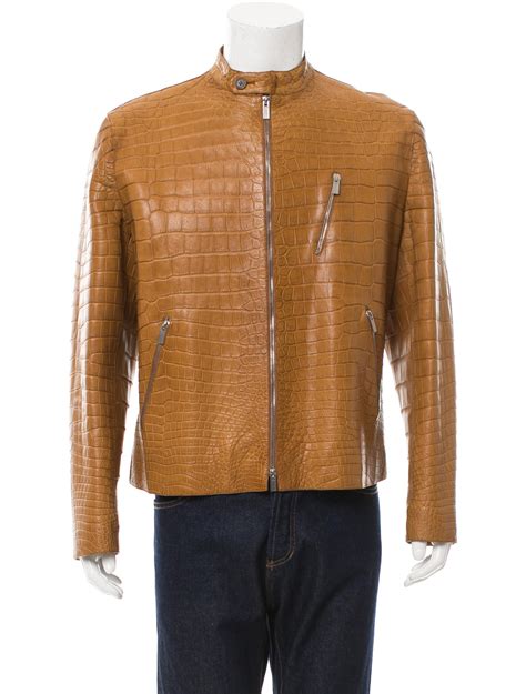 hermes mens jacket|hermes crocodile jacket.